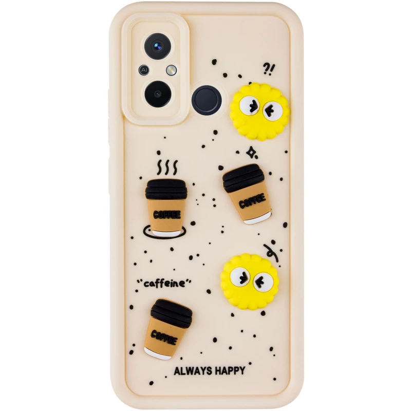 Чохол TPU Toys Case для Xiaomi Redmi 12C / Poco C55 – Sand / Always Happy. Фото 4 з 11