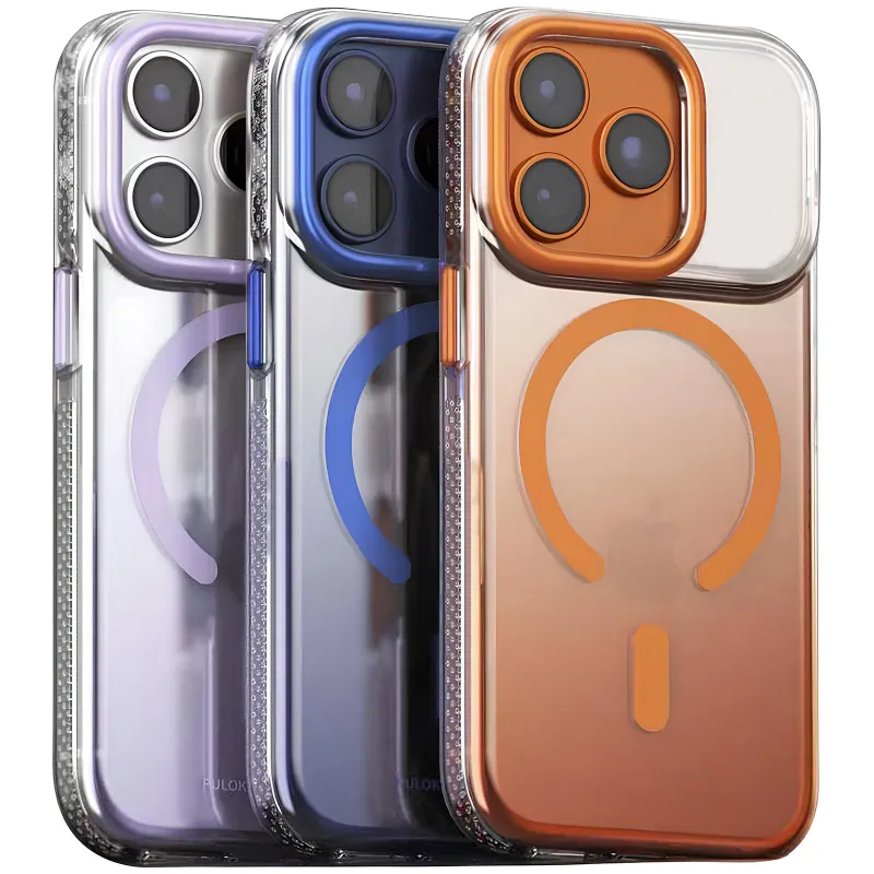 Чехол TPU+PC Puloka Resplendent with Magnetic Fit для Apple iPhone 15 Pro Max (6.7") фото 1 из 2