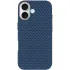 Чехол TPU+PC KVZV Triangular Pattern with Magnetic Fit для Apple iPhone 17 (6.3") – Blue. Фото 4 из 7