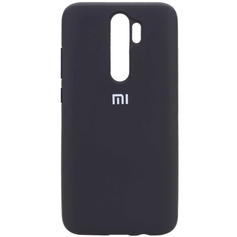 

Чохол Silicone Case з закритим низом на Xiaomi Redmi Note 8 Pro (Чорний / Black)