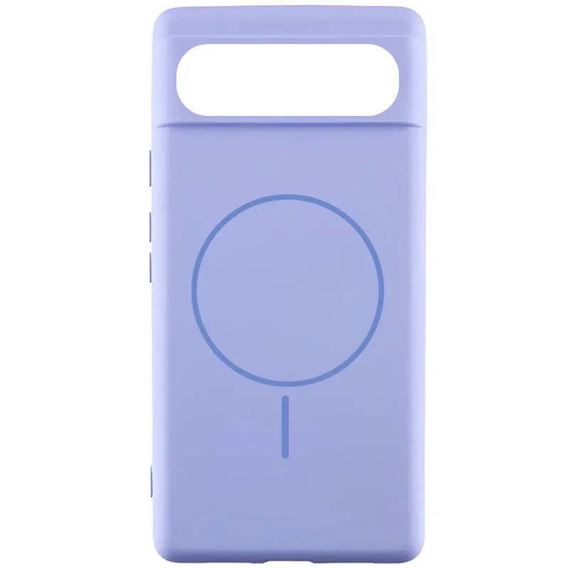Чохол Silicone Cover Lakshmi (AA) with Magnetic Fit для Google Pixel 9 – Бузковий / Dasheen. Фото 1 з 4