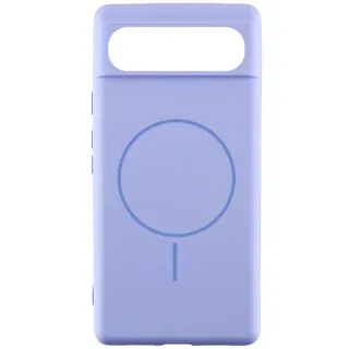 Чохол Silicone Cover Lakshmi (AA) with Magnetic Fit для Google Pixel 9 — Бузковий / Dasheen