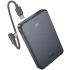 Портативний ЗП Power Bank Hoco J170 Starlight 22.5W+PD20W with cable 10000 mAh – Metal gray. Фото 1 з 6