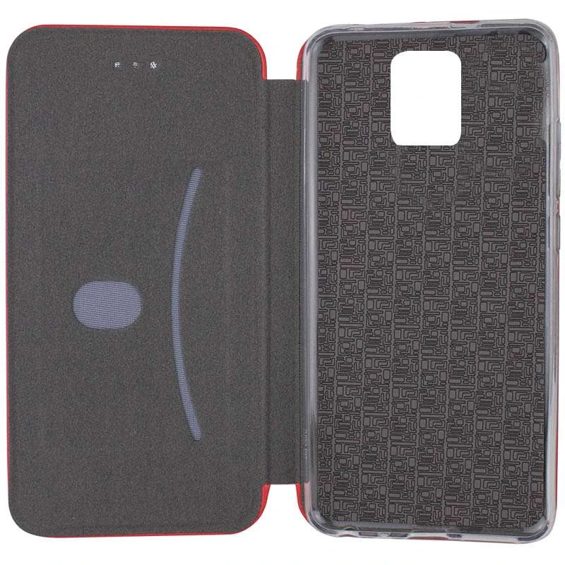 Чехол-книжка классический для Xiaomi Redmi Note 9s / Note 9 Pro / Note 9 Pro Max – Красный. Фото 3 из 5