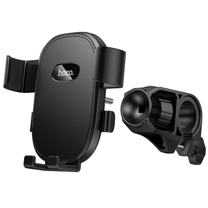 Вело- Мото- держатель Hoco H85 Knight universal holder – Black. Фото 4 из 7