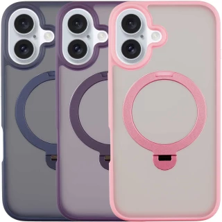 Цветной TPU+PC с металлическими кнопками, кольцом и MagSafe для Apple iPhone 16 фото 1 Цветной TPU+PC с металлическими кнопками, кольцом и MagSafe для Apple iPhone 16 фото 1 из 3