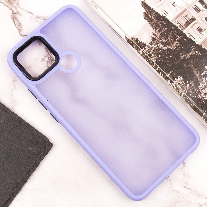 Чохол TPU+PC Lyon Frosted на Oppo A15s / A15 – Purple. Фото 6 з 7