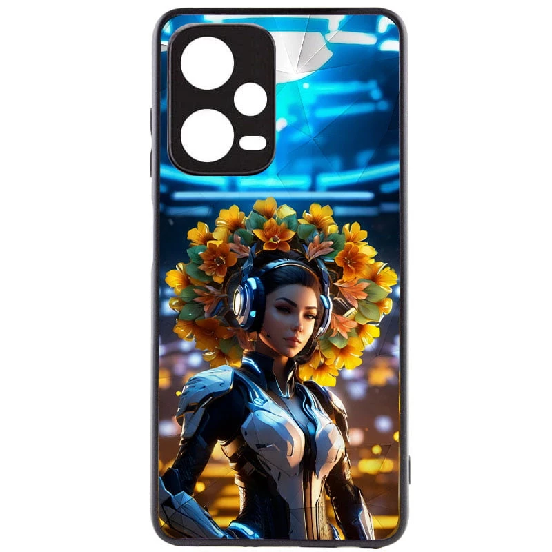 

Стеклянный чехол Prisma Ladies на Xiaomi Redmi Note 12 4G (Cyberpunk)