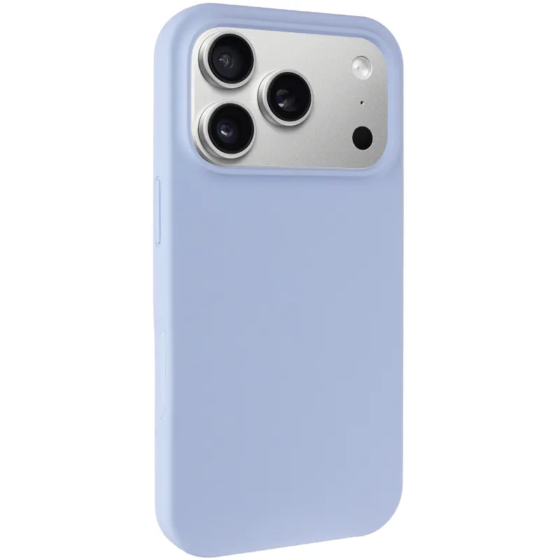 Чохол Silk Full Protective (AA) NO LOGO для Apple iPhone 17 Pro (6.3") – Блакитний / Lilac Blue. Фото 1 з 5