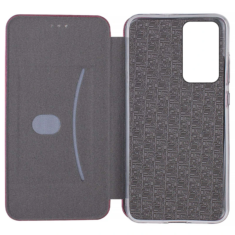 Чохол-книжка класичний на Samsung Galaxy A17 4G/5G – Бордовий. Фото 4 з 5