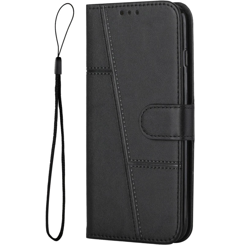 Кожаный чехол-книжка Jet Cover для Samsung Galaxy A36 5G – Black. Фото 1 из 4