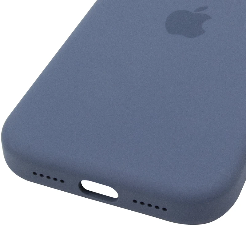 Чохол Silicone case (AAA) with Magsafe and Animation для Apple iPhone 17 Pro Max (6.9") – Anchor Blue. Фото 7 з 7