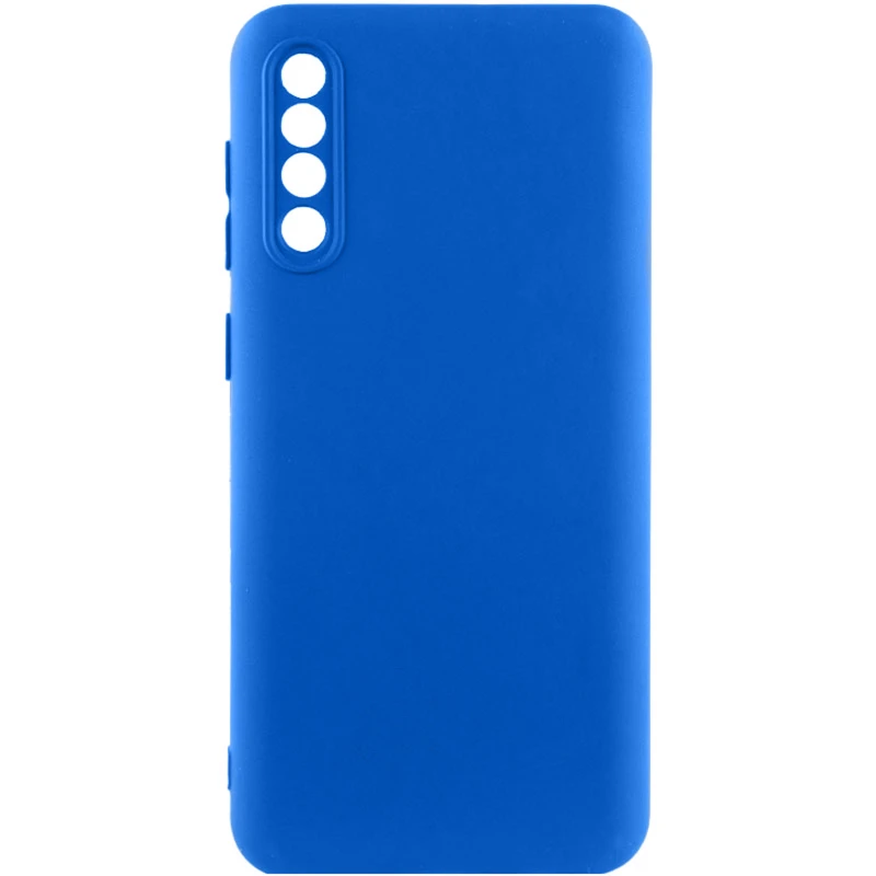 Кольоровий силіконовий чохол GETMAN на Samsung Galaxy A50 (A505F) / A50s / A30s – Синій / Royal blue. Фото 1 з 2