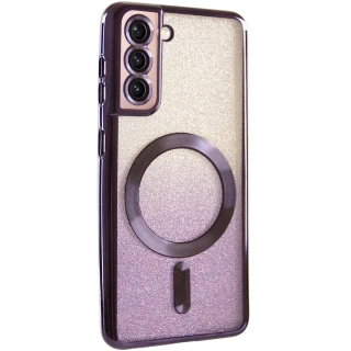 Чохол з блискітками, захисними лінзами на камеру та MagSafe на Samsung Galaxy S21 FE фото 1 з 11