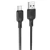 Дата кабель Borofone BX113 Lenny USB to Type-C 3A (1m) – Black. Фото 1 з 4