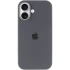 Чохол Silicone Case з закритим низом на Apple iPhone 16 – Сірий / Dark Gray. Фото 4 з 8
