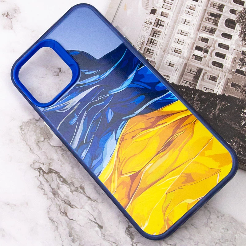 TPU+PC  чохол TakiTaki на Apple iPhone 11 (6.1") – Flag / Blue. Фото 3 з 4