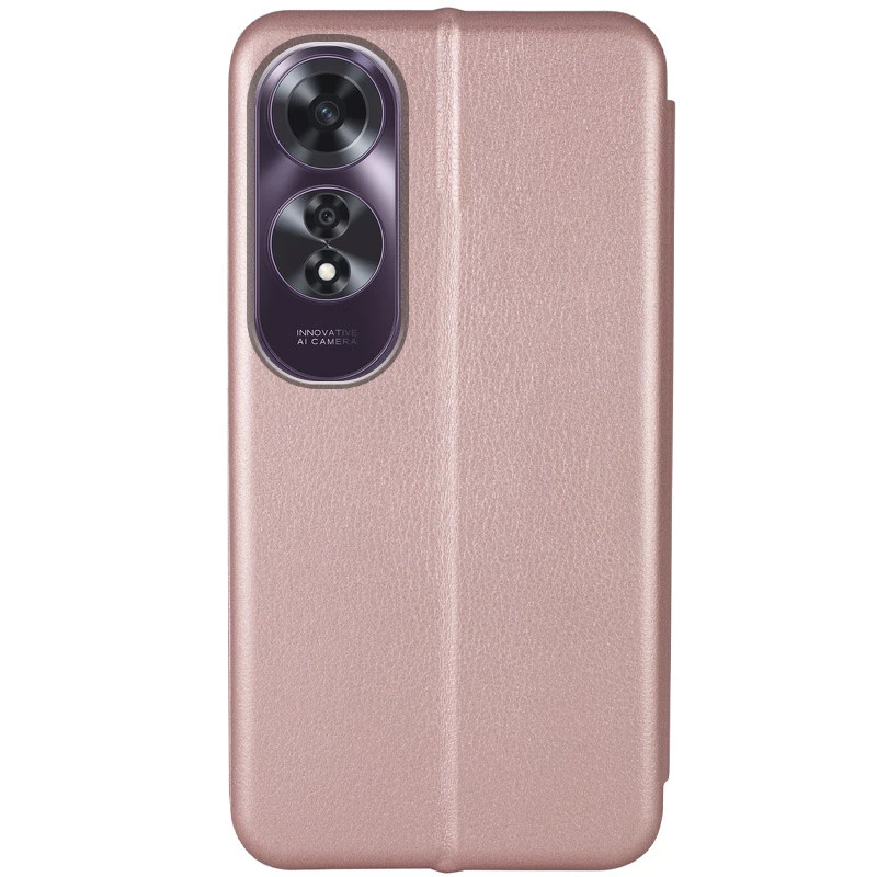Чохол-книжка класичний на Oppo A60 – Rose Gold. Фото 2 з 3