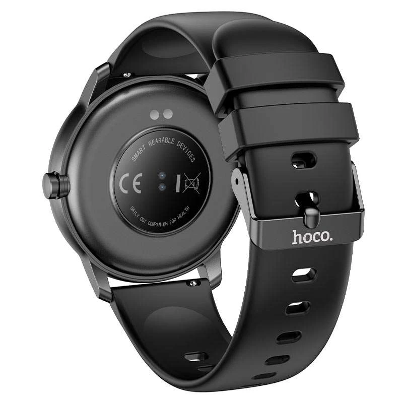 Смартгодинник Hoco Smart Watch Y4 – Чорний. Фото 2 з 7