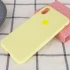 Чохол Silicone Case з закритим низом на Apple iPhone XR (6.1") – Жовтий / Mellow Yellow. Фото 2 з 3