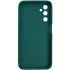 Цветной силиконовый чехол с защитой камеры для Samsung Galaxy A27 – Зеленый / Dark green. Фото 2 из 2