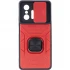 Протиударний чохол Flash зі шторкою для камери та кільцем на Xiaomi 11T / 11T Pro – Red. Фото 4 з 7