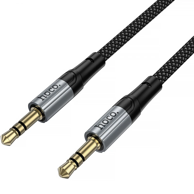 Аудіо кабель Aux Hoco UPA33 Nuevo (1.5m) – Black. Фото 5 з 6