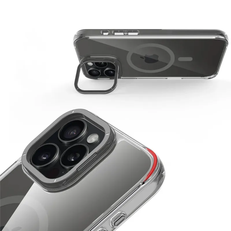 Чехол TPU Space Case Apex with Magnetic Fit для Apple iPhone 13 Pro (6.1") – Grey. Фото 2 из 7