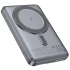 Портативний ЗП Power Bank Hoco Q46 Title PD20W з БЗП+card holder 5000 mAh – Silver gray. Фото 5 з 6