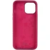 Чохол Silicone Case з закритим низом на Apple iPhone 16 Pro Max – Бордовий / Plum. Фото 3 з 5