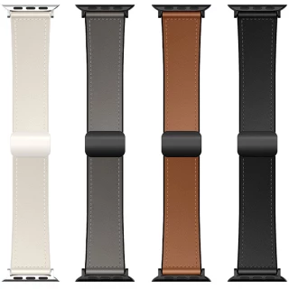 Ремінець Hoco WA34 Basic magnetic buckle silicone leather strap для Apple watch 38/40/41/42mm фото 1 з 1