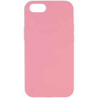 Чохол Silk Full Protective (AA) NO LOGO для Apple iPhone SE (2020) — Рожевий / Light pink