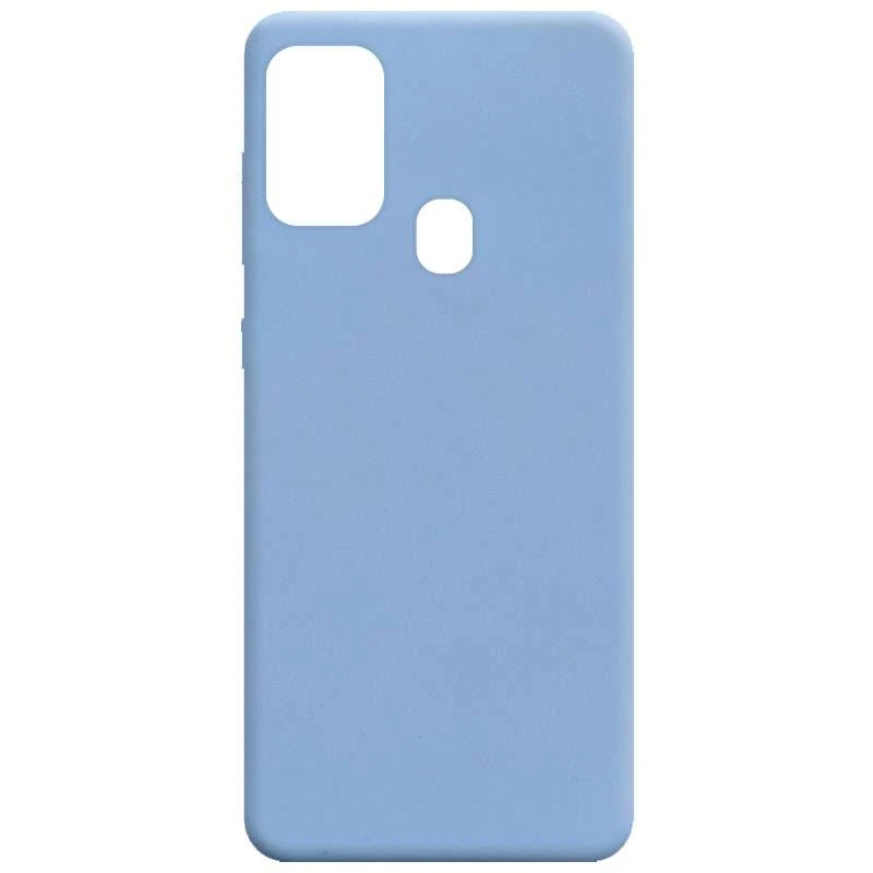 

Кольоровий силіконовий чохол на Samsung Galaxy A21s (Блакитний / Lilac Blue)