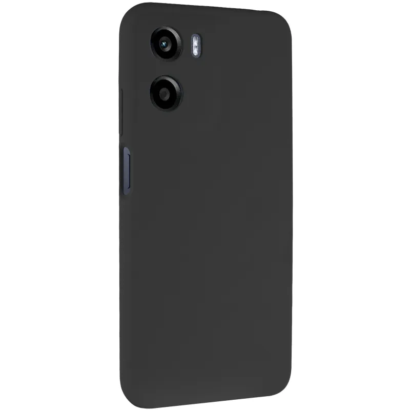 Чохол Silicone Case Lakshmi Premium із закритою камерою для Motorola Moto G05 – Чорний / Black. Фото 1 з 10