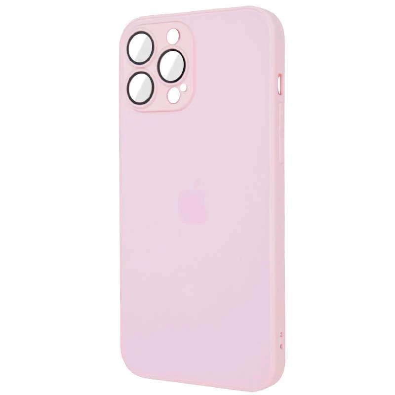 Силіконовий сапфірний чохол зі скляною поверхнею на Apple iPhone 11 Pro (5.8") – Рожевий / Chanel Pink. Фото 3 з 4