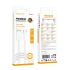 Дата кабель Borofone BX117 Source USB to Type-C 3A (1m) – White. Фото 3 из 3