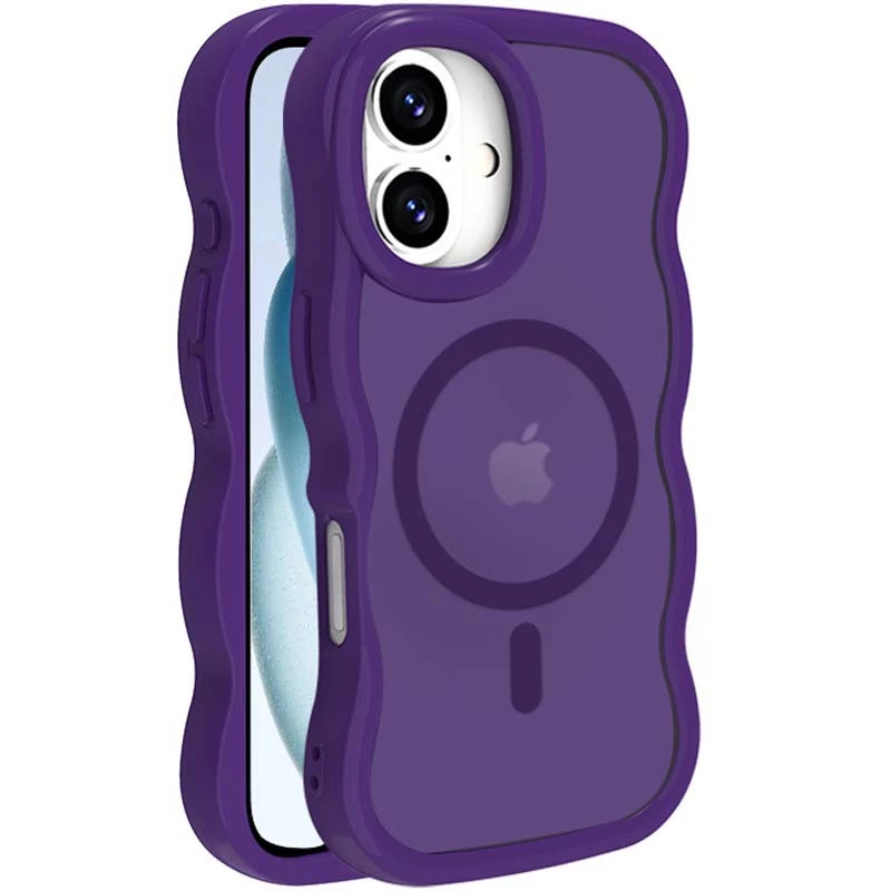 Чехол Solid with MagSafe для Apple iPhone 16 – Purple. Фото 1 из 3