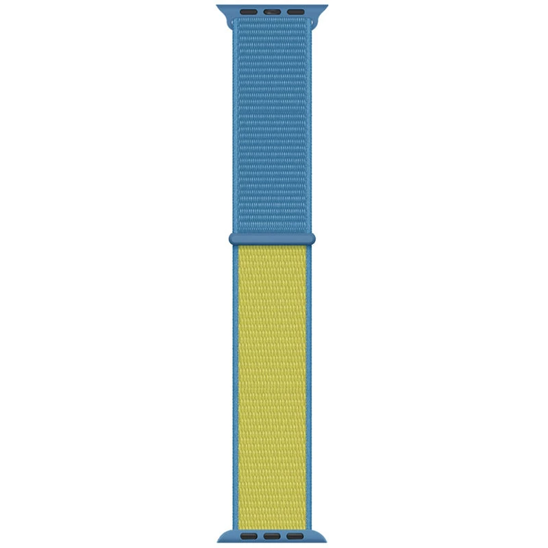 

Ремінець Nylon для Apple watch 38mm/40mm (Blue / Yellow)