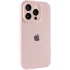 Чехол Silicone Case с защитой камеры для Apple iPhone 16 Pro Max – Розовый / Chalk Pink. Фото 2 из 6