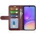 Шкіряний чохол-книжка Wallet Style для Samsung Galaxy A27 – Brown. Фото 3 з 4