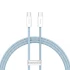 Дата кабель Baseus Dynamic Series Type-C to Type-C 100W (1m) (CALD00020) – Blue. Фото 1 из 5