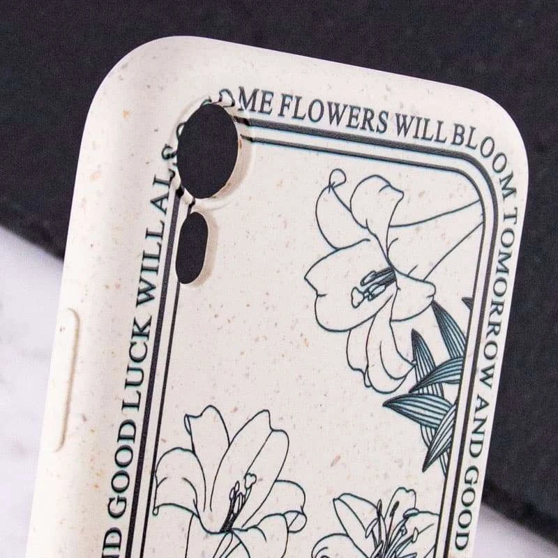 TPU чехол Font для Apple iPhone XR (6.1") – Flowers. Фото 3 из 3