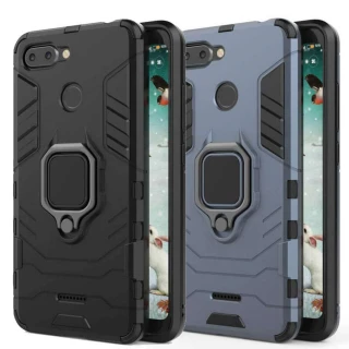 Протиударний чохол Transformer з кільцем на Xiaomi Redmi 6 фото 1 з 8