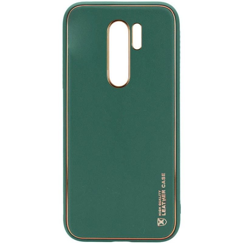 

Кожаный чехол Xshield для Xiaomi Redmi Note 8 Pro (Зеленый / Army green), Зелений / army green