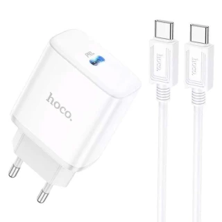 СЗУ Hoco C104A PD 20W Type-C to Type-C фото 1 СЗУ Hoco C104A PD 20W Type-C to Type-C фото 1 из 1