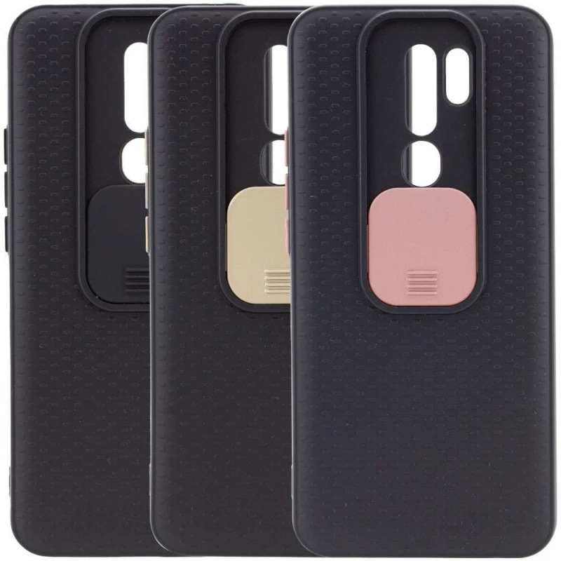 

Силіконовий чохол зі шторкою для камери на Xiaomi Redmi 9