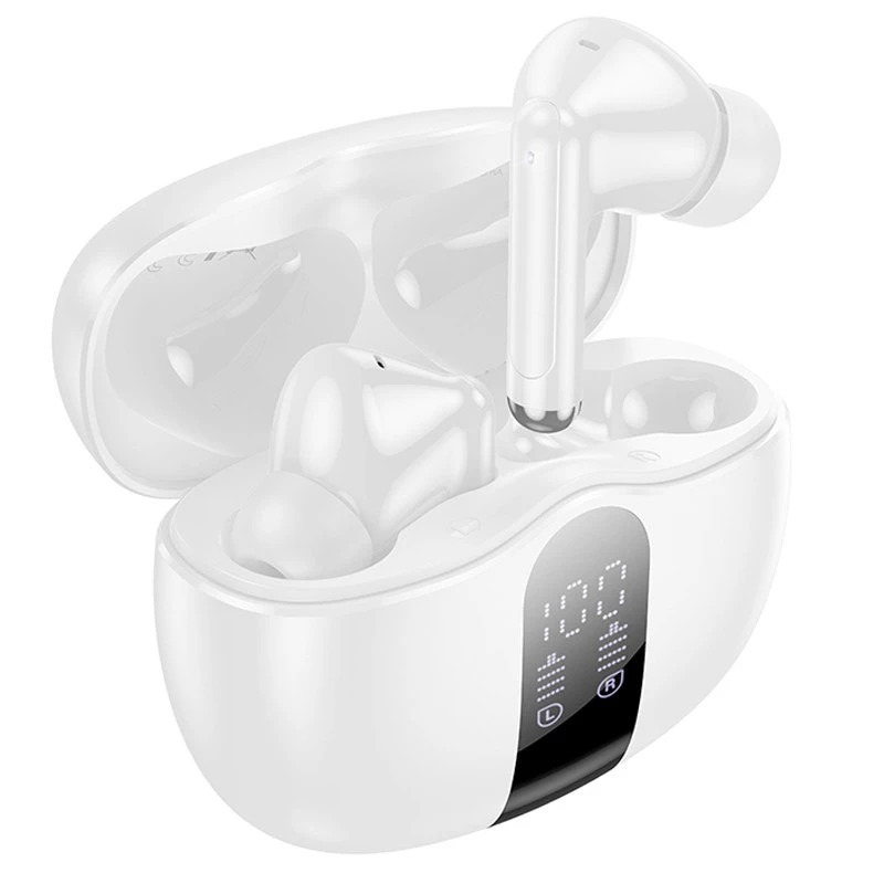 Бездротові TWS навушники BOROFONE FQ3 Soulmate ANC+ENC – White. Фото 2 з 6