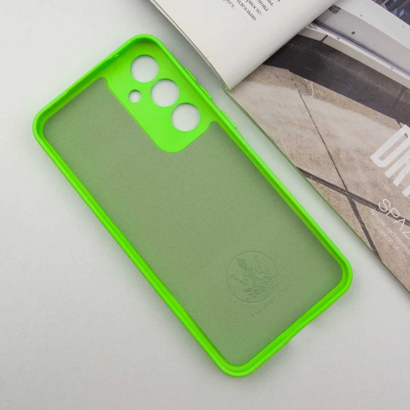 Чохол Silicone Case Lakshmi з закритою камерою на Samsung Galaxy M34 5G – Салатовий / Neon Green. Фото 6 з 8
