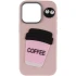 Чохол Labubu Toys для Apple iPhone 11 Pro Max (6.5") – Coffee / Pink. Фото 3 з 5