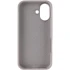 Чохол Silicone Case з закритим низом на Apple iPhone 16 Plus – Сірий / Lavender. Фото 6 з 10